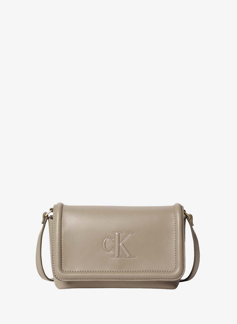 CALVIN KLEIN Bold Flap Crossbody Bag - Image 1